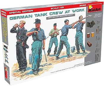 戦車と作業員のジオラマ 1/35 ミニアート　完成品　ドイツ軍 戦車と作業員のジオラマ 1/35 ミニアート 完成品 ドイツ軍 Amazon |